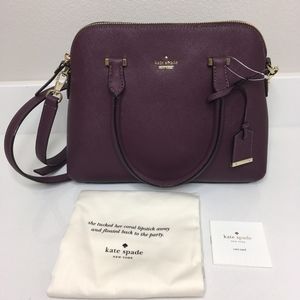 Kate Spade Plum Cameron Street Maise Satchel